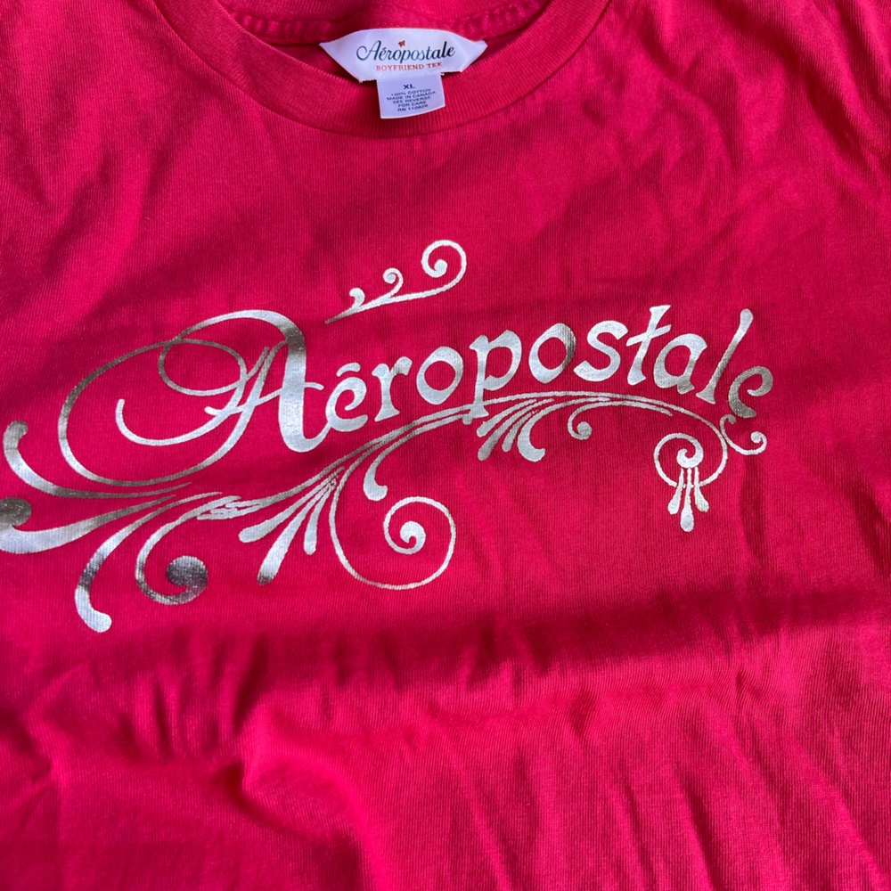 Aeropostale Pink Short Sleeve Tee
